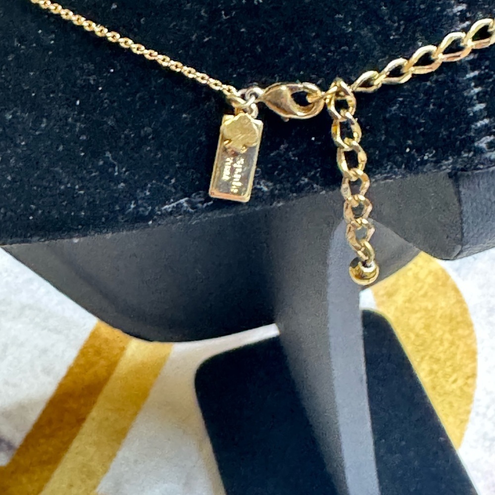 Kate Spade One in a million K” Gold Pendant Necklace - Picture 4 of 6